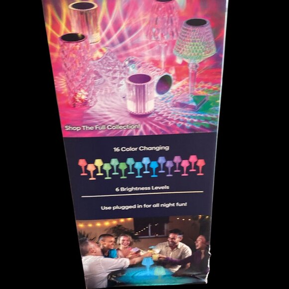 Bell and Howell Crystal Acrylic Lamp - Picture 3 of 4